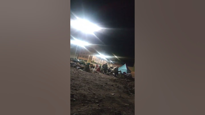 زلزال مراكش خروج الناس الى الشارع