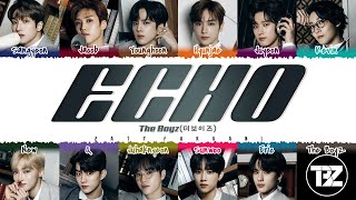 THE BOYZ (더보이즈) - 'ECHO' (Solo Leveling OST) Lyrics [Color Coded_Han_Rom_Eng]