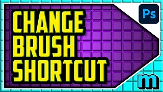How To Change Brush Size Keyboard Shortcut In Photoshop CC (EASY) - Photoshop brush size shortcut