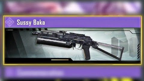 SUSSY BAKA CALLING CARDS IN COD MOBILE