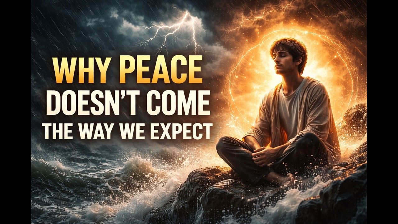 Why Peace Doesn’t Come the Way We Expect