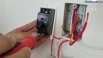 Hướng dẫn lắp đặt át đen cho bình nóng lạnh