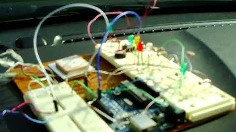 GPS Arduino Mobile Test