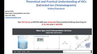 Theoretical and Practical Understanding of XICs (Extracted Ion Chromatograms)