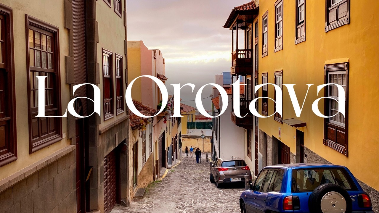 Beautiful Scenery of La Orotava | Colonial Town in Tenerife