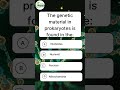 "Where Is DNA Found in Prokaryotic Cells? | Easy Biology MCQ" #ytshorts #biologywithravian