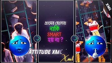 NEW ATTITUDE XML FILE ☠️💥 || NEW INSTA TREND XML FILE 📈|@PapaliEditz07 