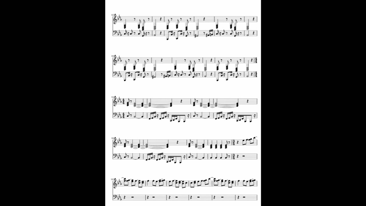 electric feel katy perry sheet music piano youtube electric sheet