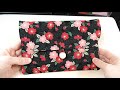 販売中！ボタンで止める御朱印帳ケースの作り方　I make Japanese-style cloth miscellaneous goods.