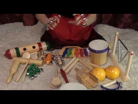 Большой набор музыкальных инструментов для детского садика