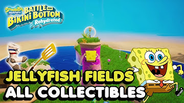 Jellyfish Fields - All Collectibles In Spongebob Squarepants Battle For Bikini Bottom Rehydrated