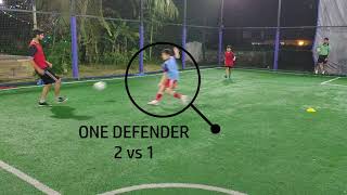 Team Drill: 4 vs 2 Ball Position Drill