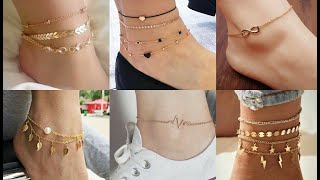 اجمل كوليكشن لاكسسوارات القدم  لكل عروسه 😍 | Amazing Collection of Anklet Bracelet
