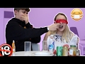 ♡ EXTREME Guy Vs. Girl What&#39;s In My Mouth Challenge *PERIOD PAD* ♡