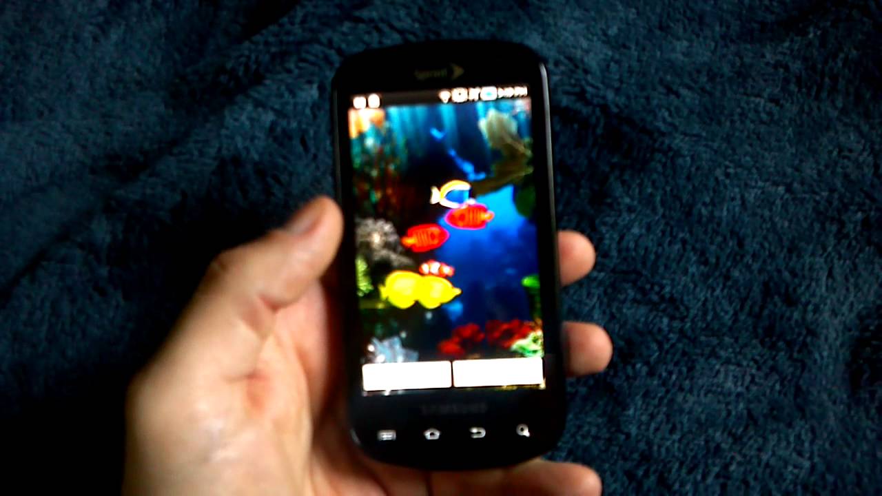 Epic 4G How to change wallpaper