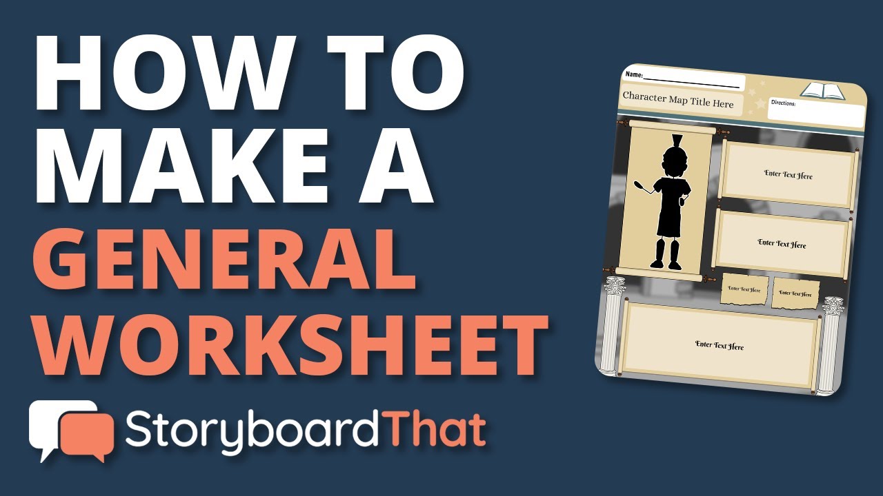 Worksheet Maker — Bezplatné Šablóny Pracovných Listov | StoryboardThat