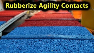 How To Rubberize Your Agility Equipment Contacts