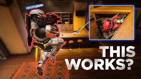 Probably the most ridiculous hiding spot in Halo Infinite... (Bazaar Hiding Tactics 2)