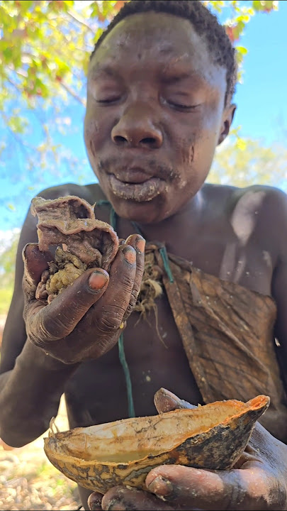 chaabaa is eating this baboon intestine but am sure he is healthier than us #reels #cooking #africa