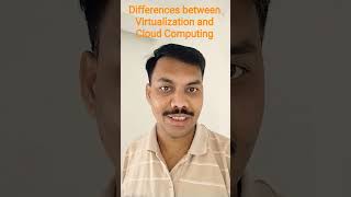 Differences between Virtualization and Cloud Computing #cloudcomputing #aws #azure #clouds #ai