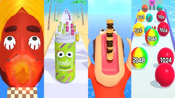 Sandwich Runner | Juice Run | Pancake Run | Ball Run - Gameplay Walkthrough (Android iOS)