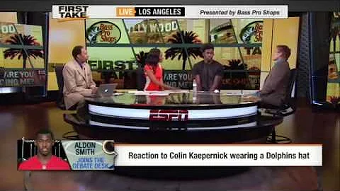 Aldon Smith is OK With Colin Kapernick's Hat [ESPN...