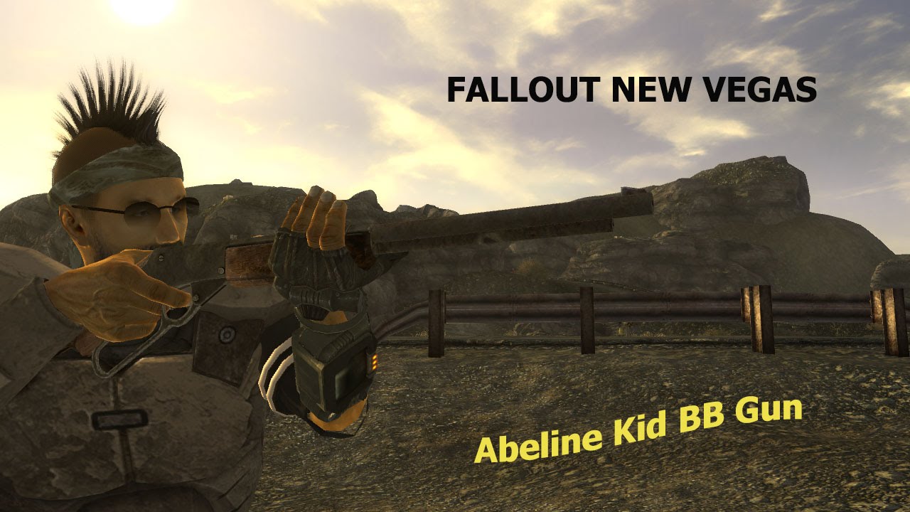 Fallout New Vegas Unique Weapons - Abilene Kid Bb Gun - Youtube