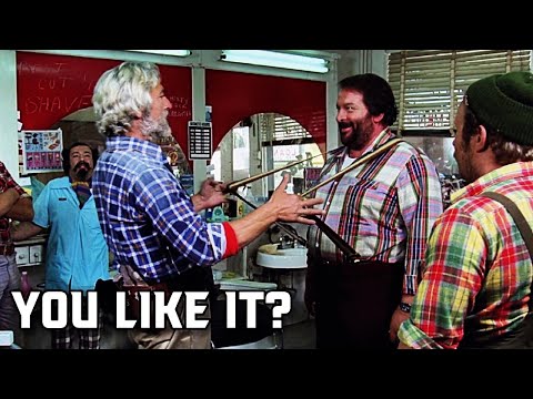 Pulling His Shirt Was Their Biggest Mistake Bud Spencer