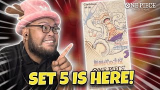 Opening the BRAND NEW OP-05 booster box!