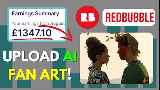 Get Your First Sale on Redbubble with Fan Art | Beginner Tutorial