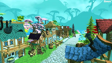 I will design professional unity game environments in 3d - Backgrounds & Environments Services