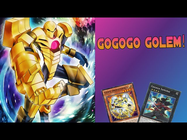 Gogogo Golem golden form ft. gagaga and dododo - yugioh duel links - YouTube Gogogo Golem golden form ft. gagaga and dododo - yugioh duel links - YouTube