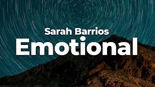 Sarah Barrios - Emotional (Letra\/Lyrics) | Official Music Video