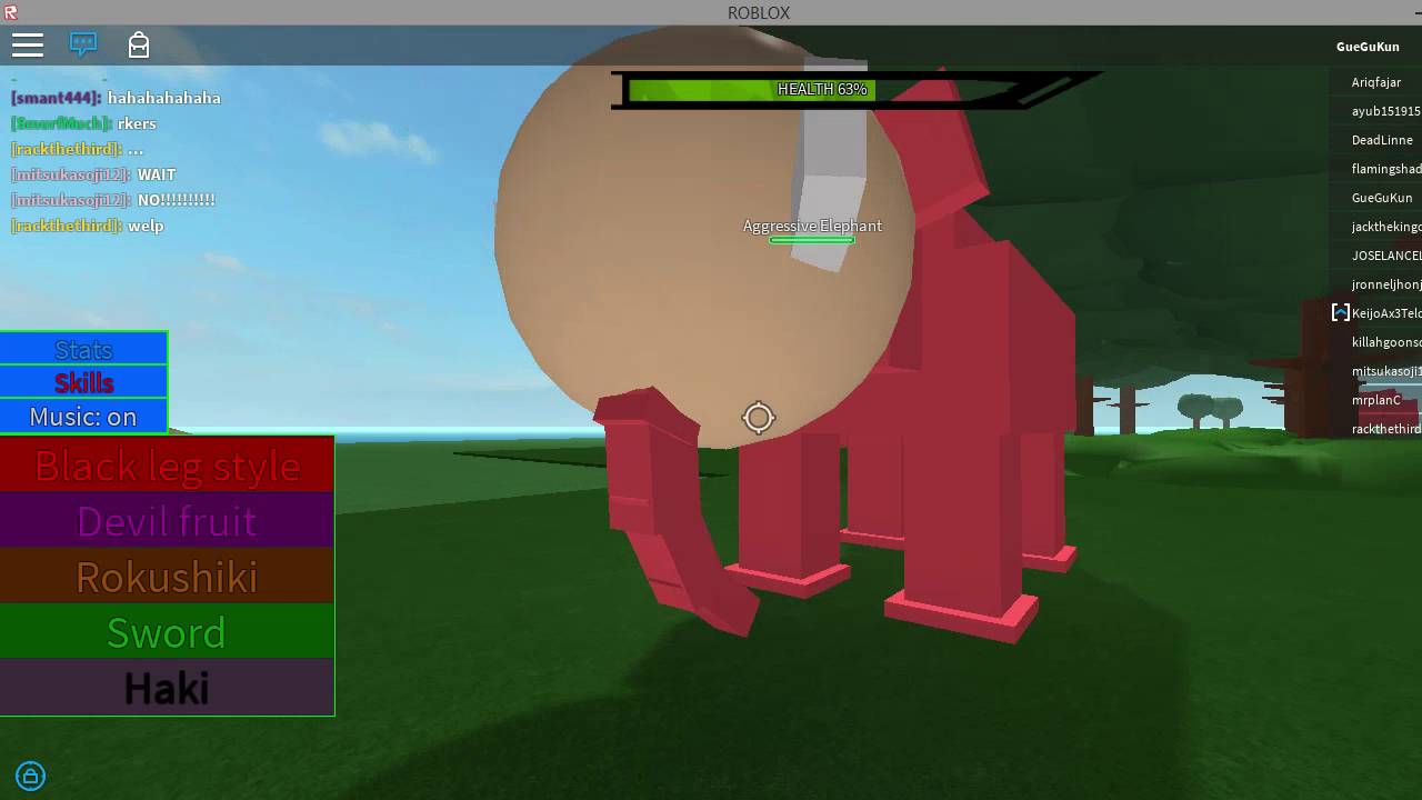 Roblox One Piece Unleashed Ii Gum Gum Fruit By Gue Gu - robloxio v2 roblox