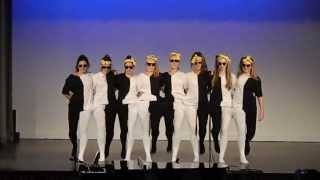 IGGS - YR 12 Black and White tights dance - 2013