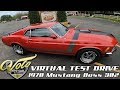 1970 Ford Mustang Boss 302 Virtual Test Drive at Volo Auto Museum (V18915)