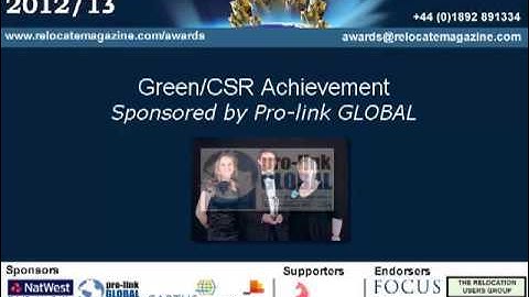 Re:locate Awards 2012/13 - Webinar 1 - 30 November 2012