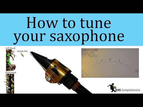 How to tune your saxophone