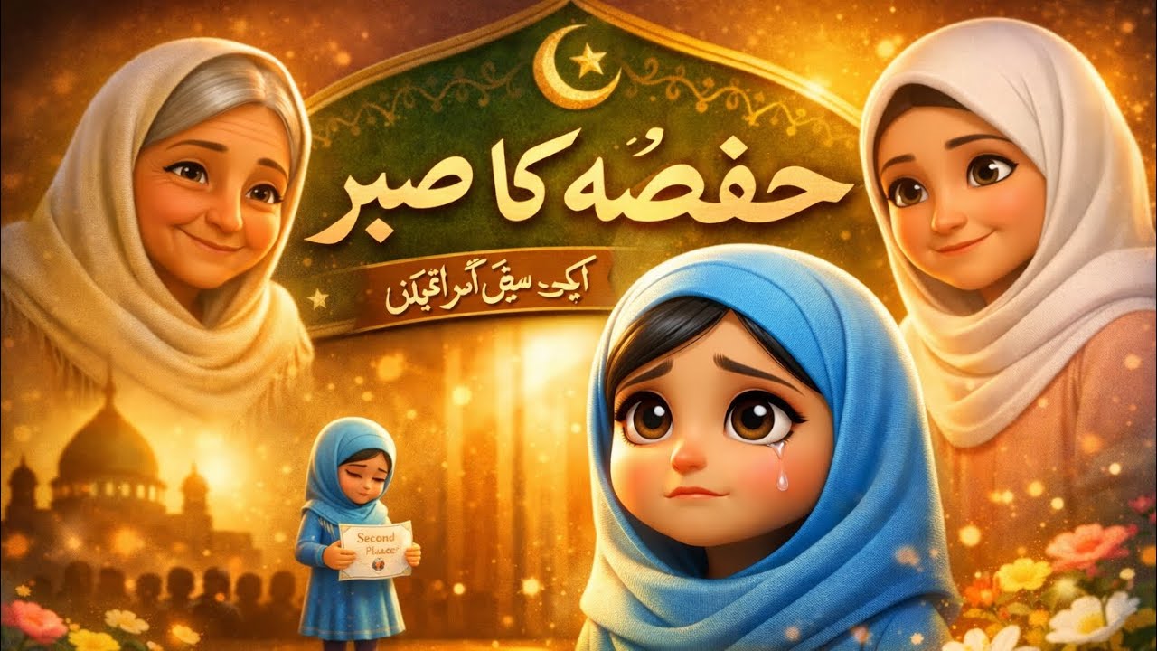 Hafsa’s Patience | Emotional Islamic Moral Story for Kids 🌸