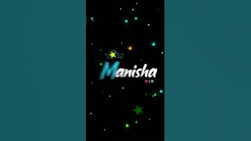 Manisha name status #love #status #shortvideos #viral
