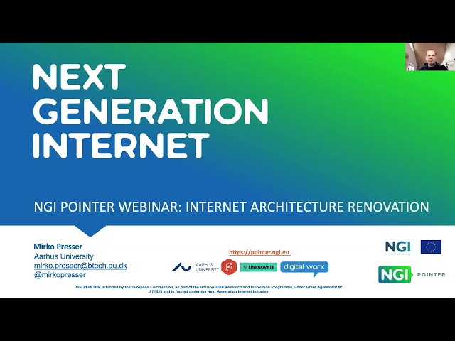 NGI POINTER - Webinar #3 on its 2nd Open Call for NGI Architects