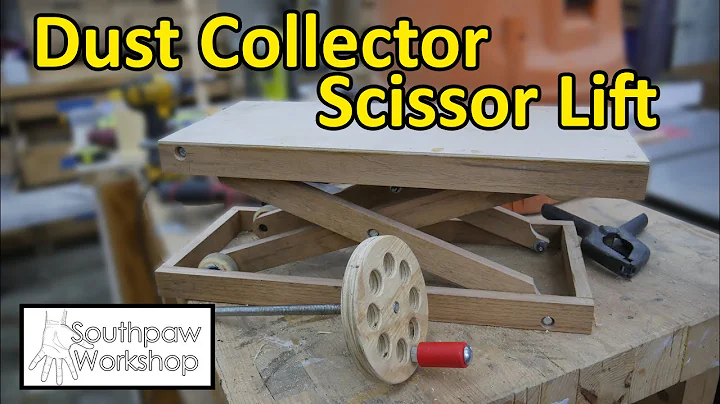 Scissor Lift for the Dust Collector || "Affordable...