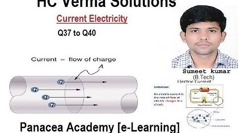 HC Verma Solutions Chapter 32 Q37 to Q40( Current Electricity )|| hcv chapter 32 Q37,Q38,Q39,Q40.