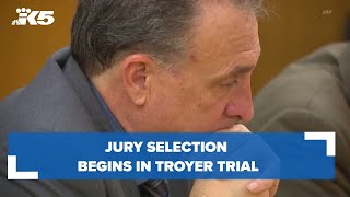 Jury selection begins in Troyer trial