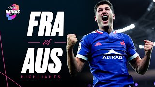 HIGHLIGHTS | France v Australia | End-to-end try fest in Paris!
