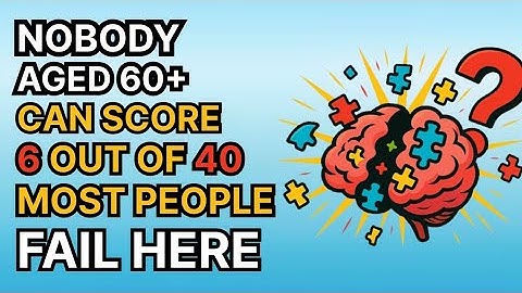 Only Smart Minds Can Beat This 40-Question Challenge! 🤯 | Hard Trivia Test 2025