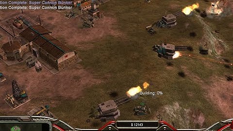 Command & Conquer Generals Zero Hour Reborn - 1 vs 5 Hard AI | China Commander in Chief