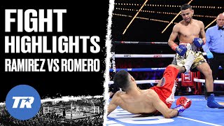 Robeisy Ramirez Highlight Reel Knockout of Romero, Now In Line for Title Shot | FIGHT HIGHLIGHTS