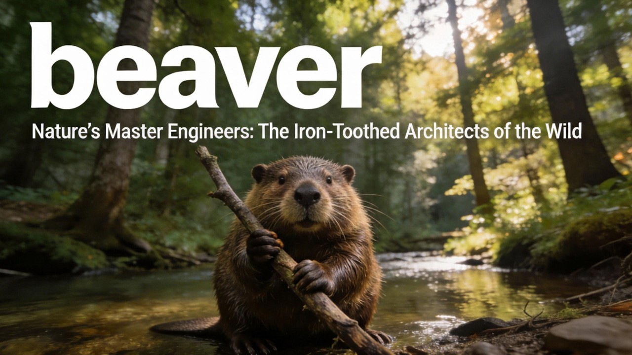 Nature’s Master Engineers: The Iron-Toothed Architects of the Wild