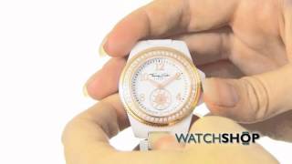 Thomas Sabo Ladies' Glam and Soul Ceramic Watch (WA0171-206-202-33MM)